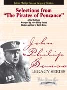 The Pirates of Penzance Concert Band sheet music cover Thumbnail